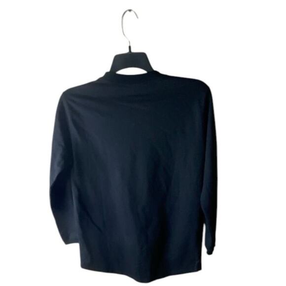 MC Sportswear Long Sleeve T-Shirt Womens M Winter Snowflakes Crewneck Pullover - Picture 2 of 7